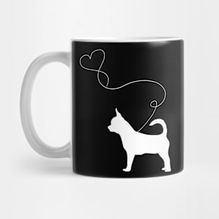 dog cute chihuahua heart Mug